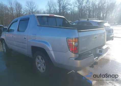 2006 Honda Ridgeline Rts from USA, damaged, VIN 2HJYK16456H536116
